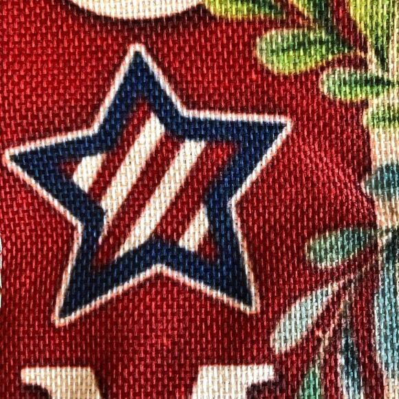 CROWNED BEAUTY - NWT - Patriotic Double-Sided Garden Flag. Stand not Included. - Picture 7 of 8